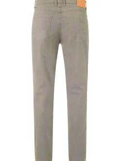 Redpoint Herren 5-Pocket Hose - MONTREAL Straight Fit in beige