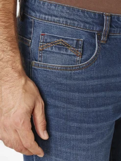 Redpoint Herren 5-Pocket Jeans - Barrie Modern-fit in dark stone