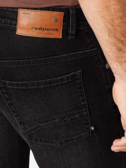 Redpoint Herren 5-Pocket Jeans - Barrie Modern-fit in schwarz