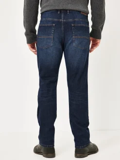 Redpoint Herren 5-Pocket Jeans - LANGLEY Straight Fit in medium stone