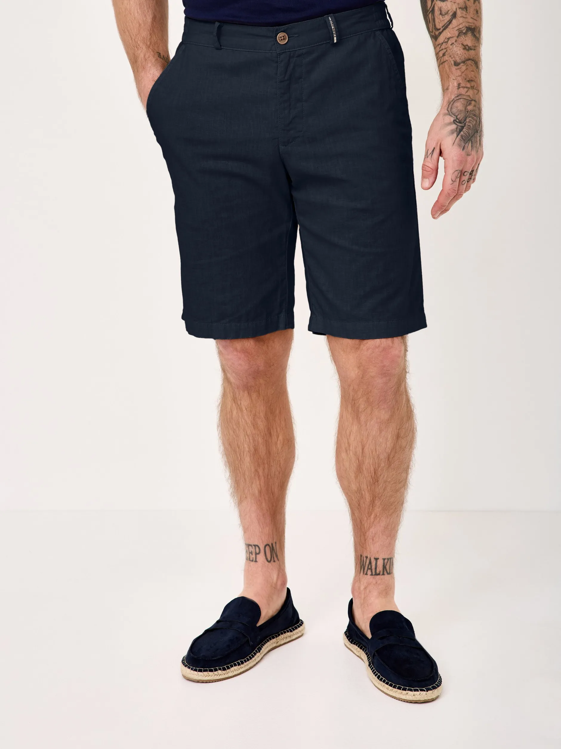 Redpoint Herren Shorts - WHITBY in marine