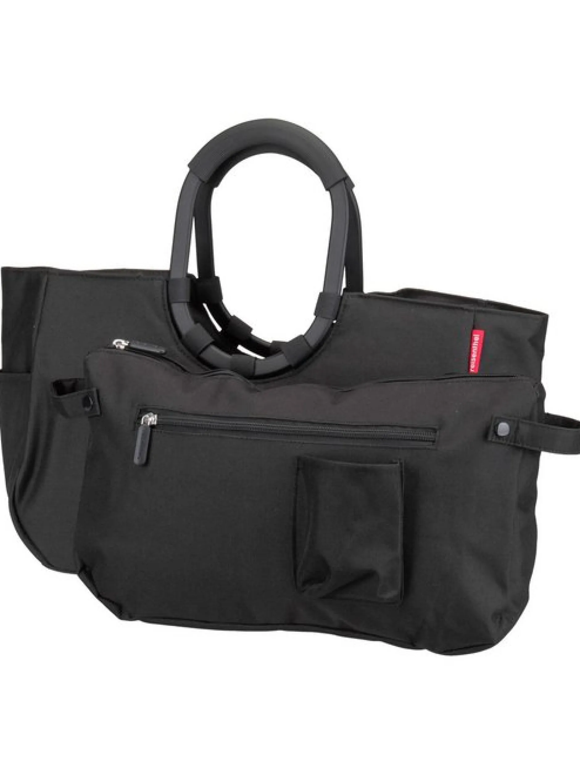reisenthel Damen, Unisex Einkaufstasche - loopshopper M frame in schwarz