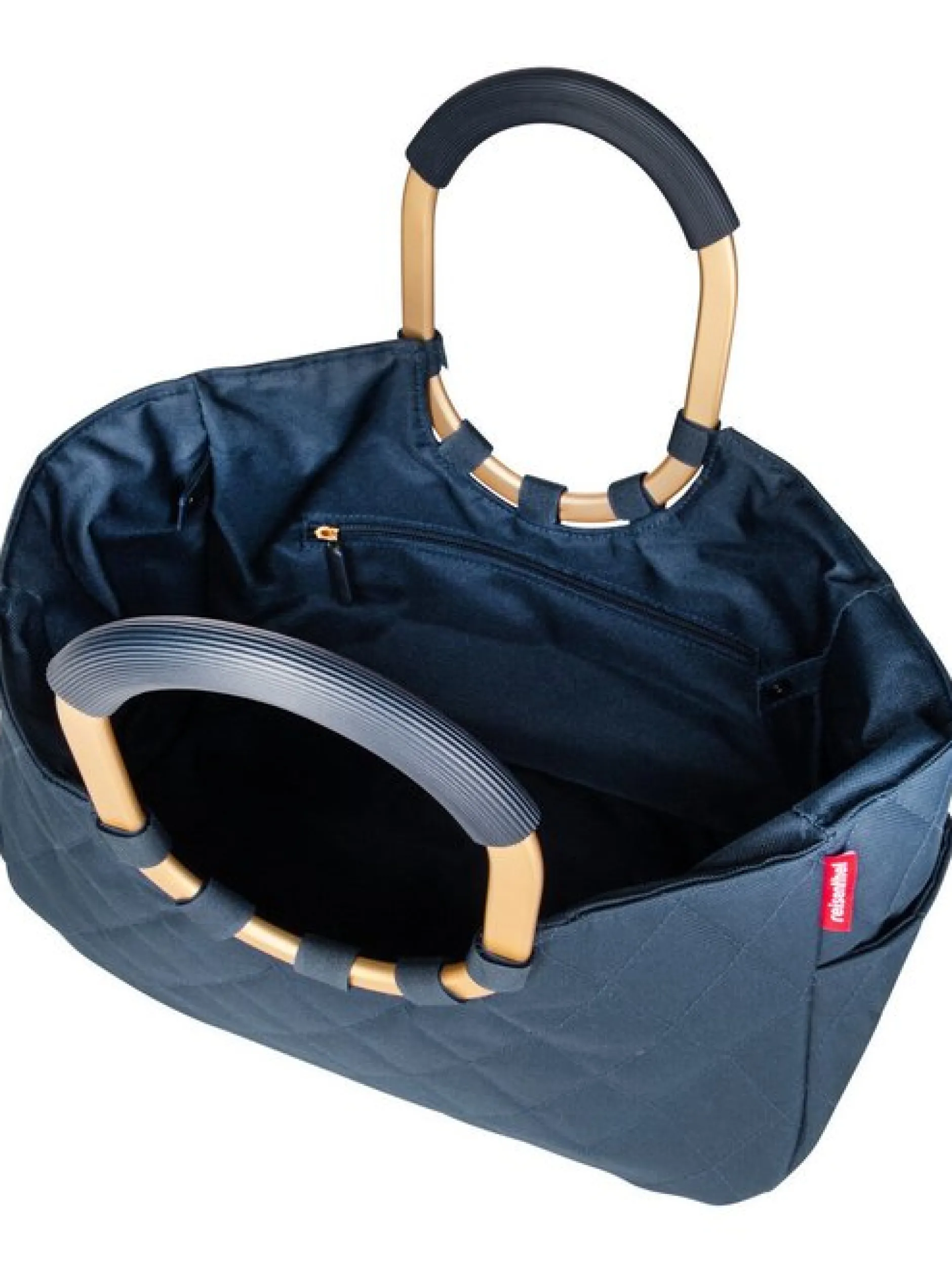 reisenthel Damen, Unisex Einkaufstasche - loopshopper M frame in blau