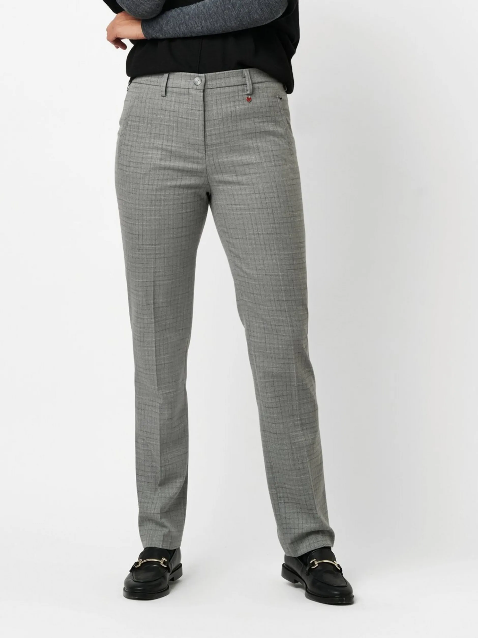 Relaxed Damen Hose - Meine beste Freundin in grau