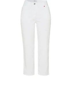 Relaxed Damen Hose - Meine beste Freundin 3/4 in weiß