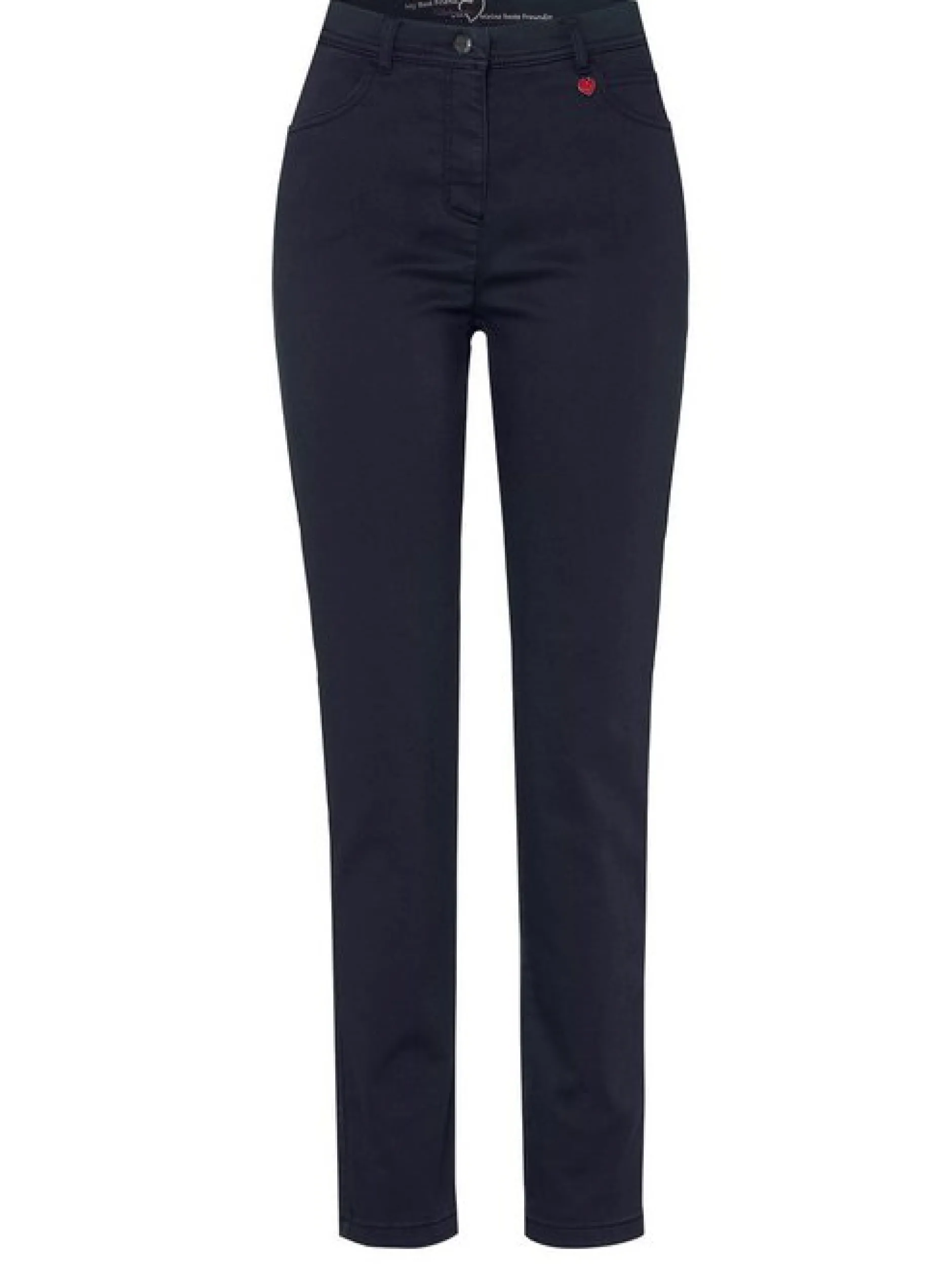 Relaxed Damen Hose - Meine beste Freundin Slim in blau