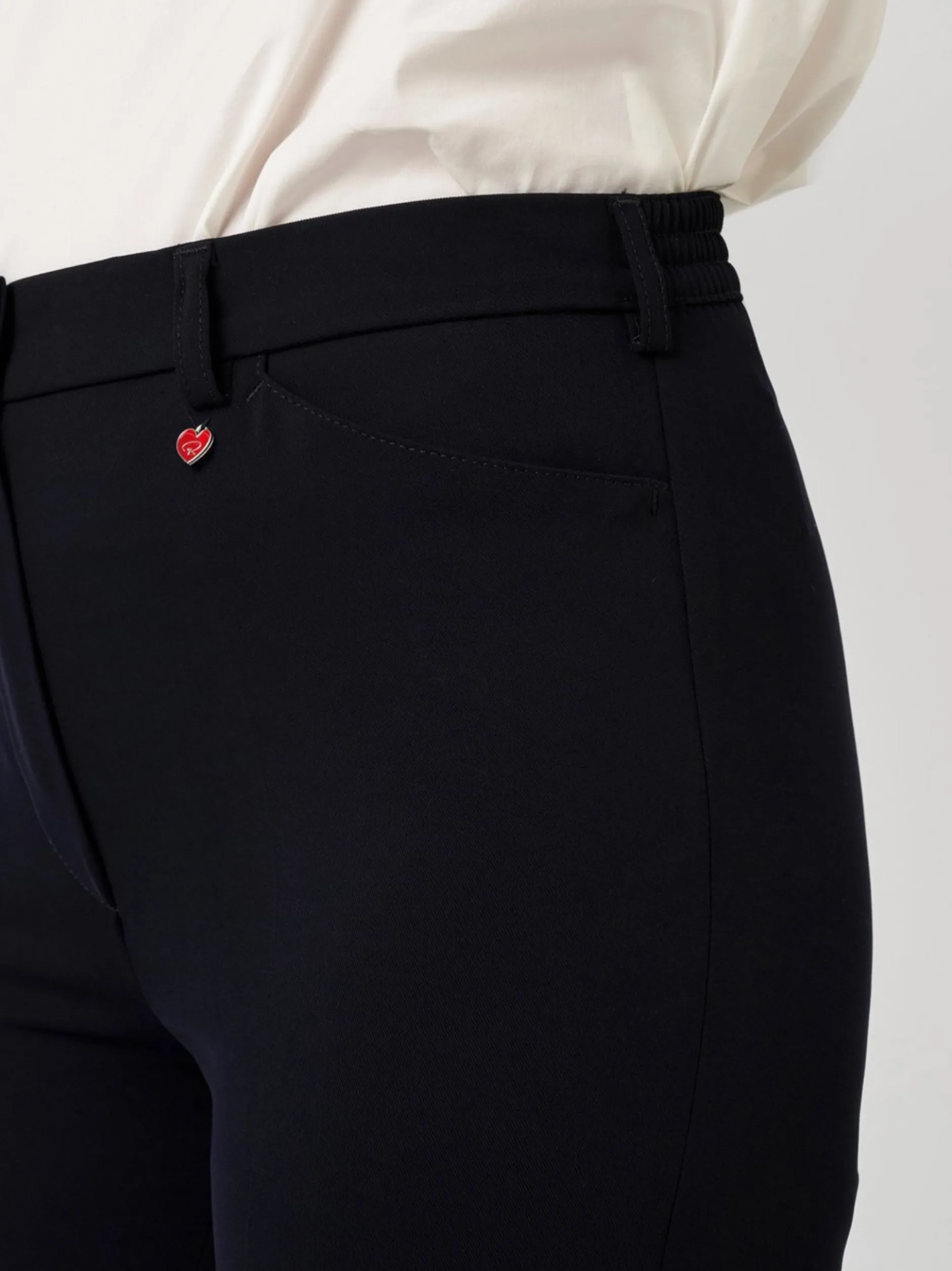 Relaxed Damen Hose - Steffi in blau - Länge: lang