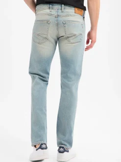 Replay Herren Destroyed Jeans - Grover in bleached