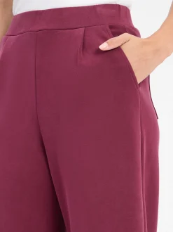 Rich & Royal Damen Culotte - Peach in aubergine