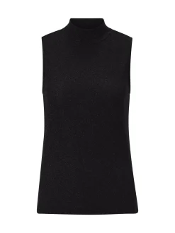 Rich & Royal Damen Jersey-Top in schwarz
