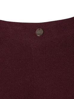 Rich & Royal Damen Pullover in bordeaux - Ärmel: langarm