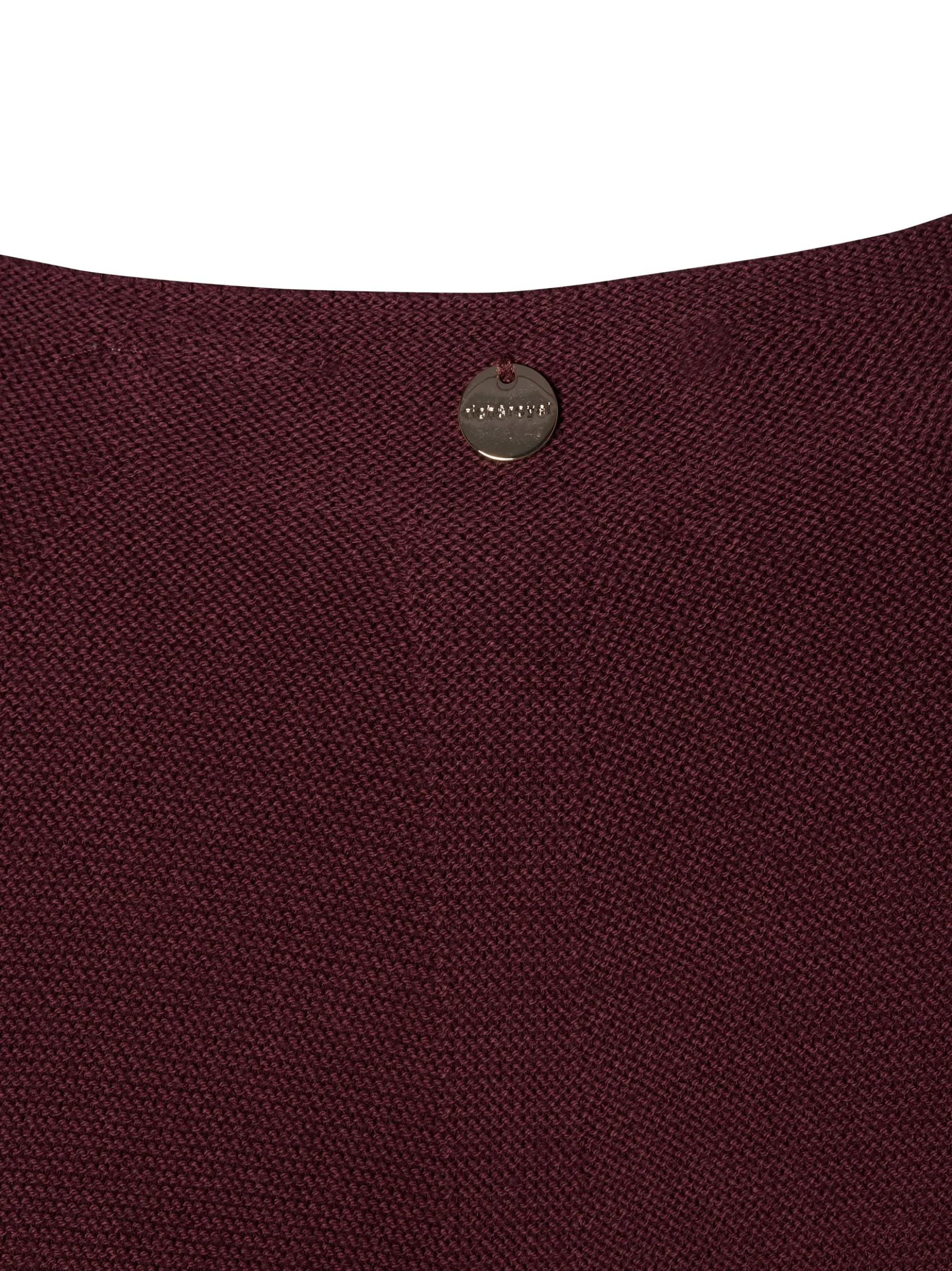 Rich & Royal Damen Pullover in bordeaux - Ärmel: langarm