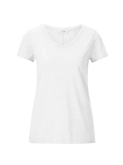 Rich & Royal Damen T-Shirt in weiß - Ärmel: extra kurz