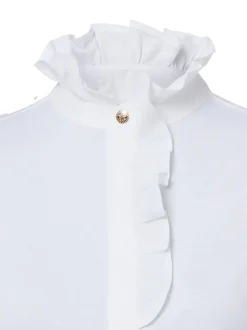 Rich & Royal Damen T-Shirt in weiß - Ärmel: kurzarm