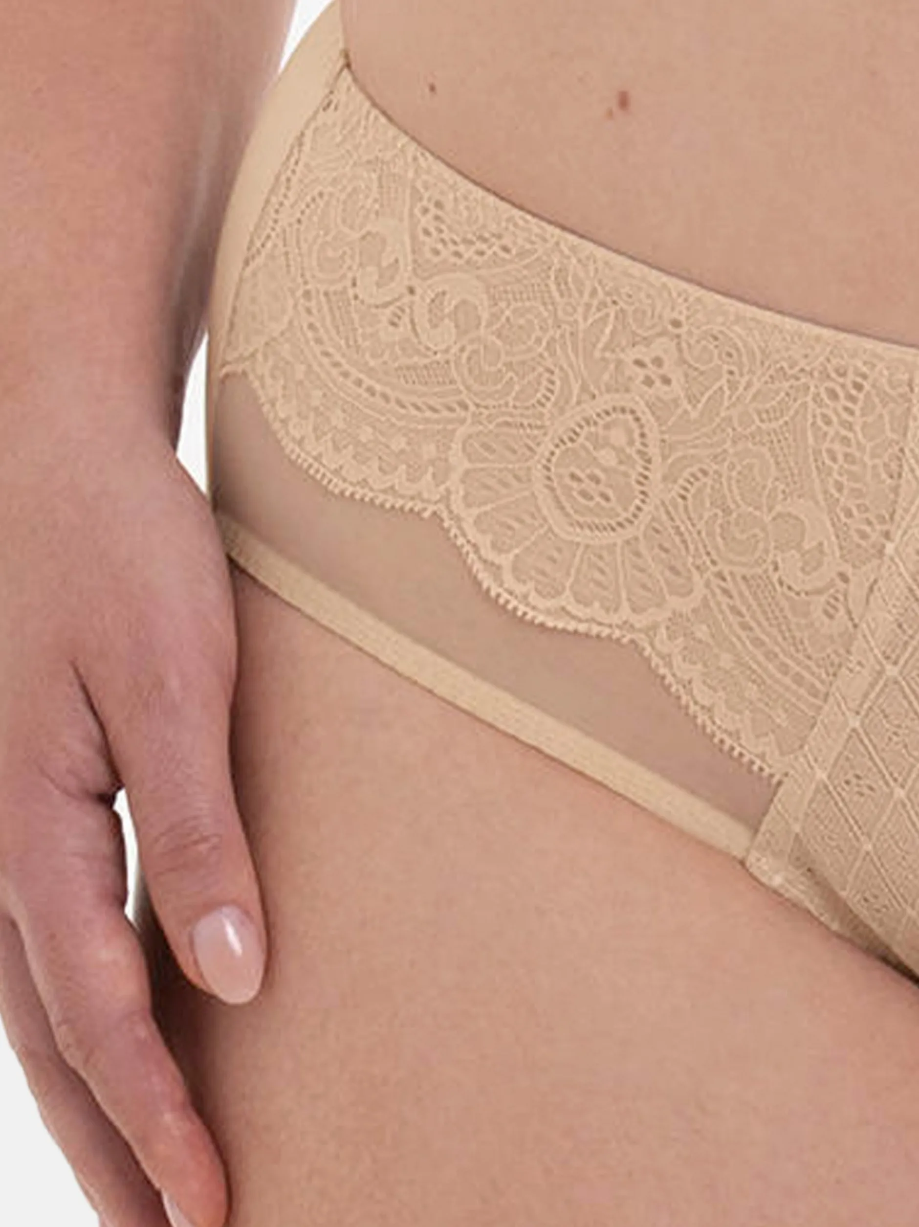 Rosa Faia Damen Slip - Selma in beige