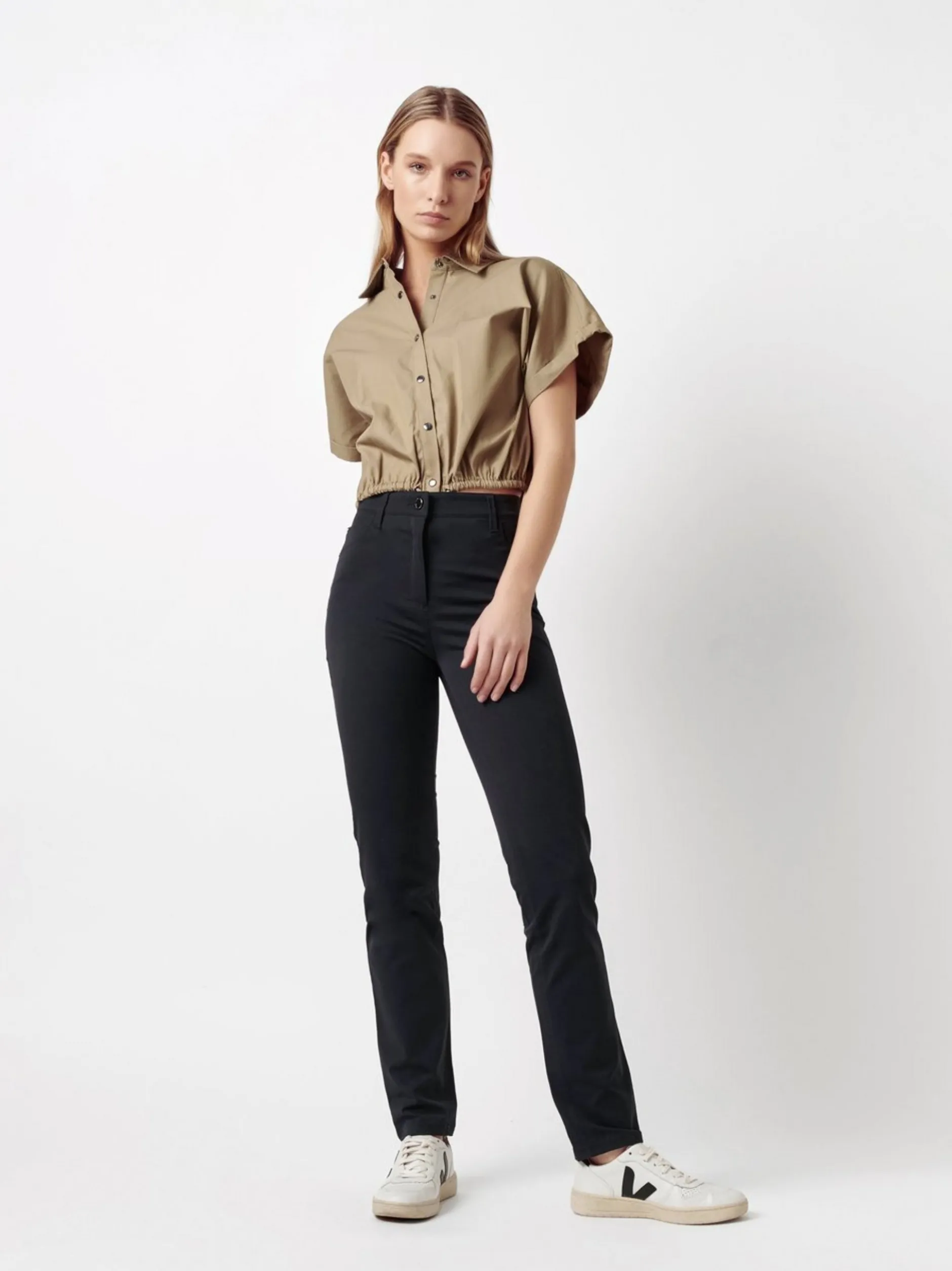 Rosner Damen Hose - Audrey Slim in blau - Länge: lang