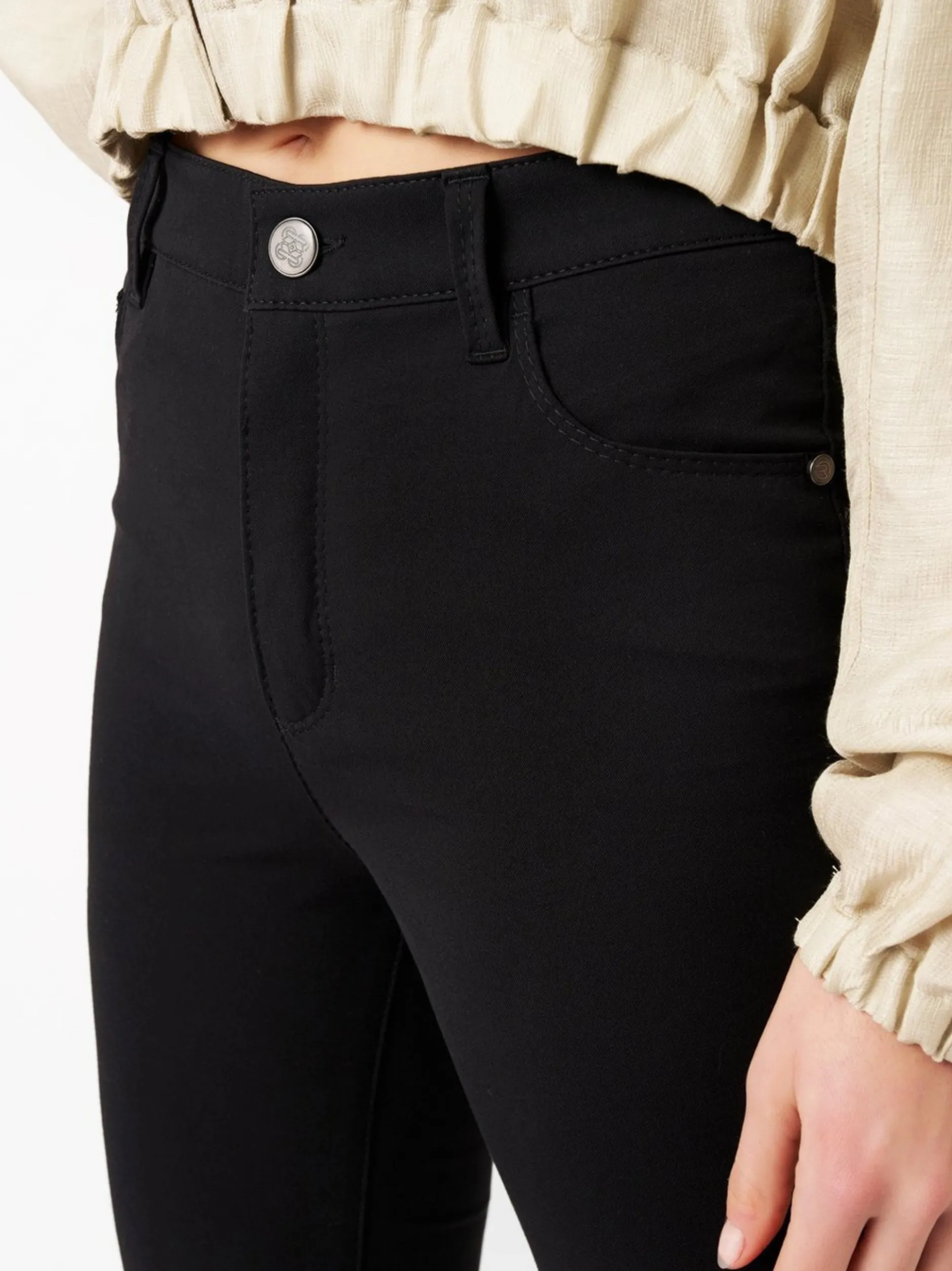 Rosner Damen Hose - Audrey Slim in schwarz - Länge: lang