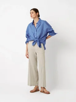 Rosner Damen Hose - Mara Wide in beige - Länge: lang