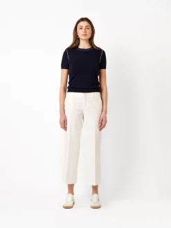 Rosner Damen Hose - May Culotte in weiß - Länge: mittel