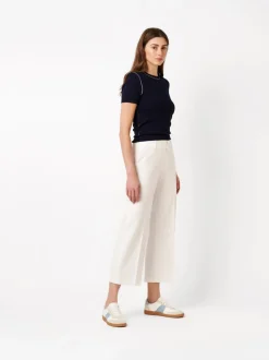 Rosner Damen Hose - May Culotte in weiß - Länge: mittel