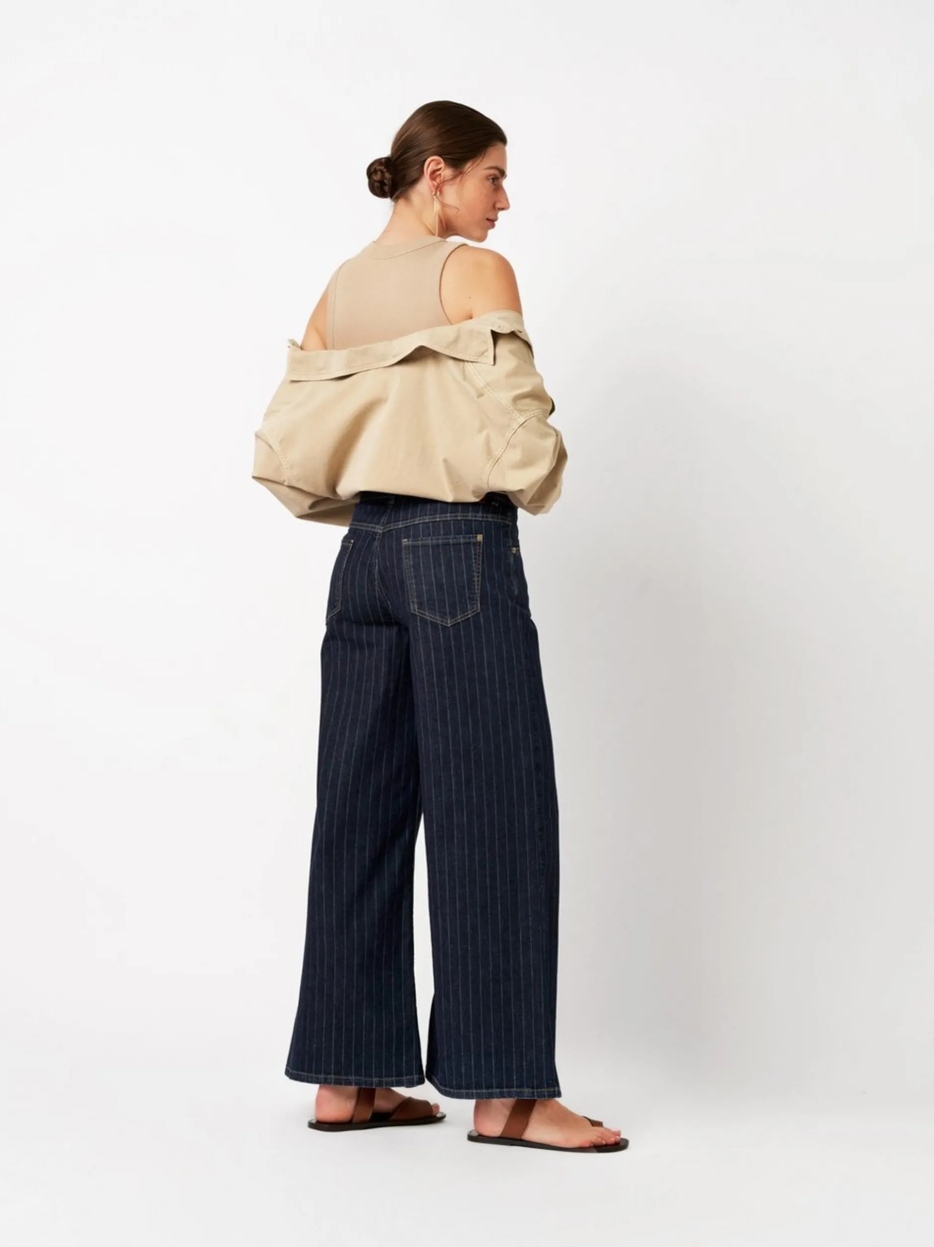 Rosner Damen Jeans - Audrey Wide in blau - Länge: lang