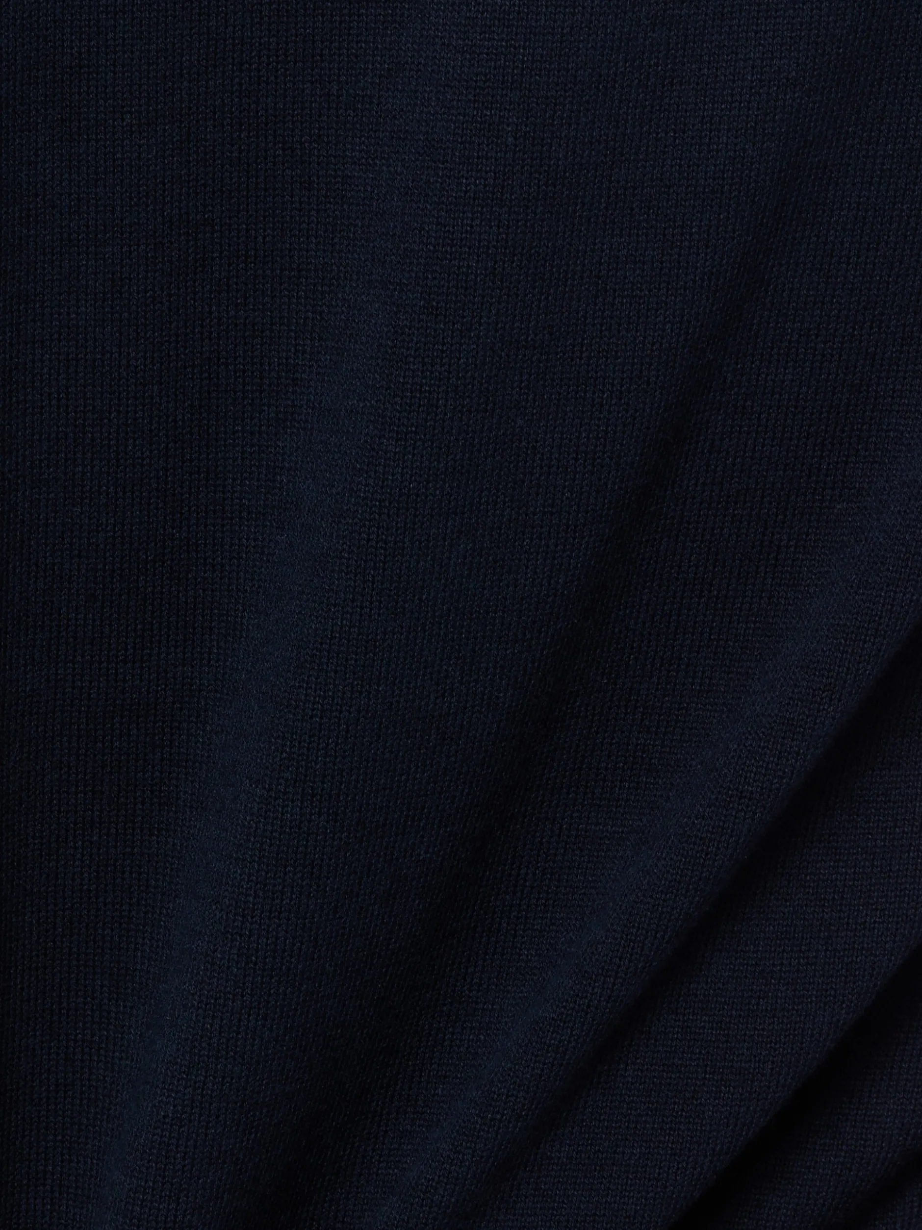 Roy Robson Herren Kurzarm-Feinstrickpullover in marine