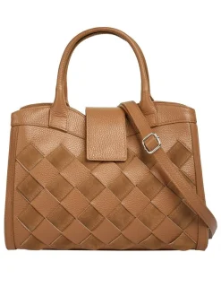 Samantha Look Damen Handtasche in cognac