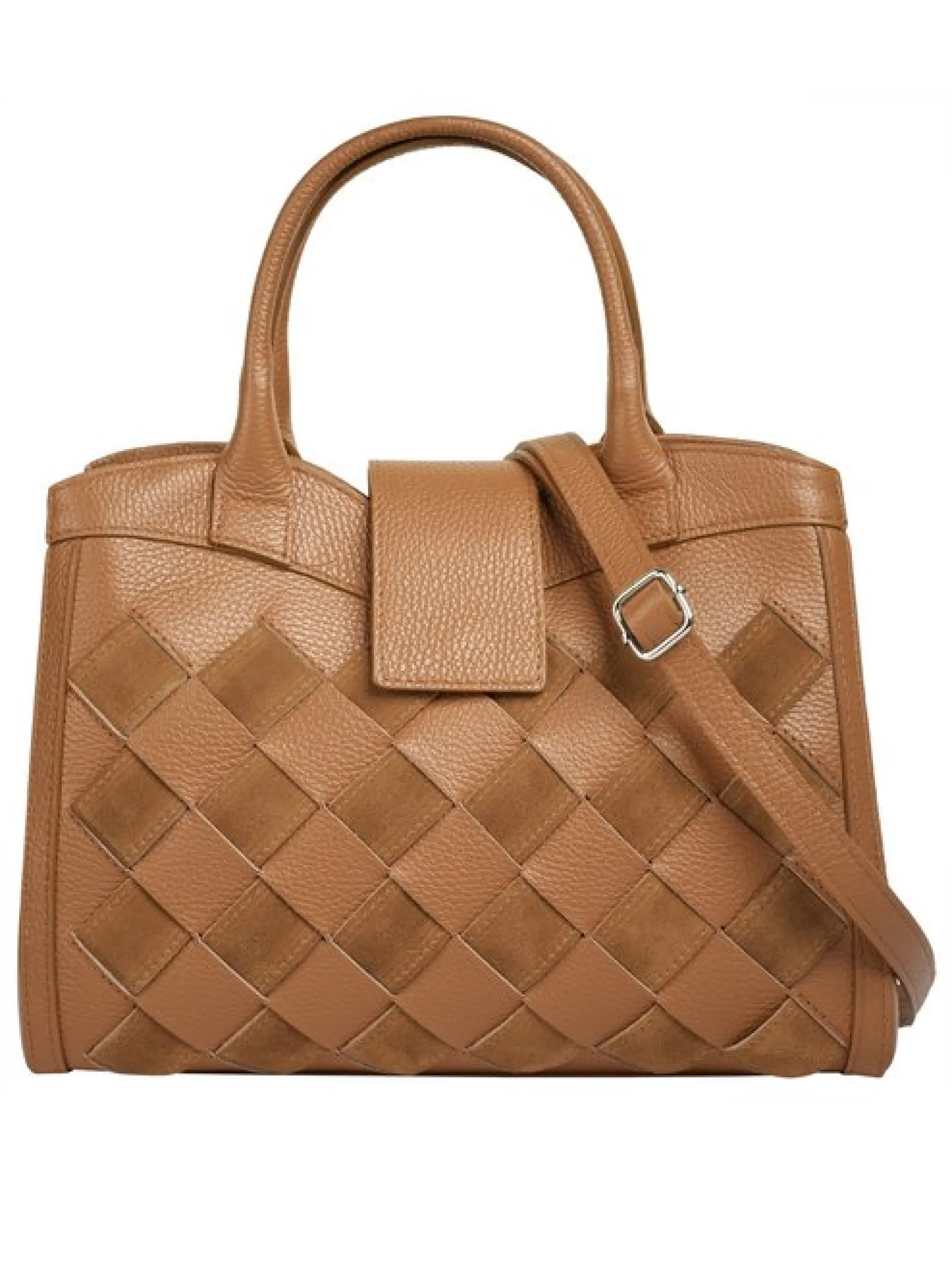 Samantha Look Damen Handtasche in cognac