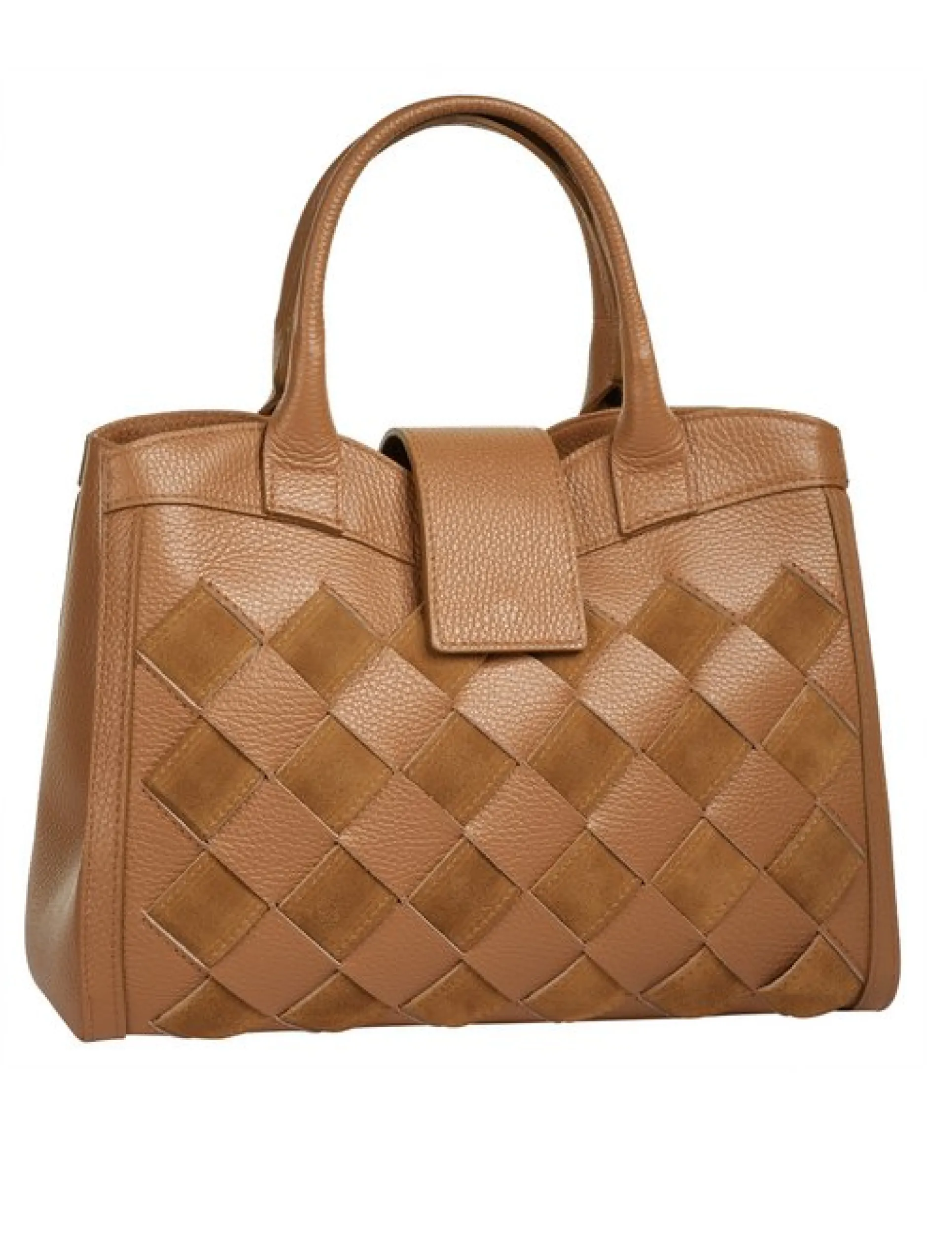 Samantha Look Damen Handtasche in cognac