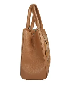 Samantha Look Damen Handtasche in cognac