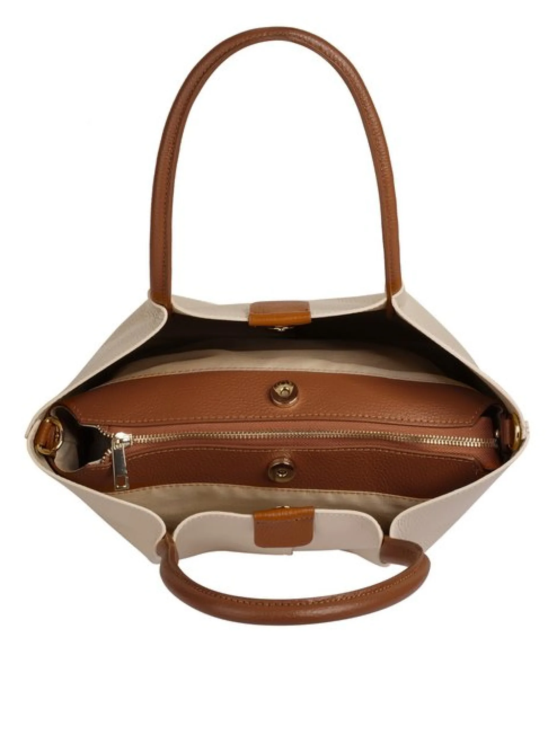 Samantha Look Damen Handtasche in beige