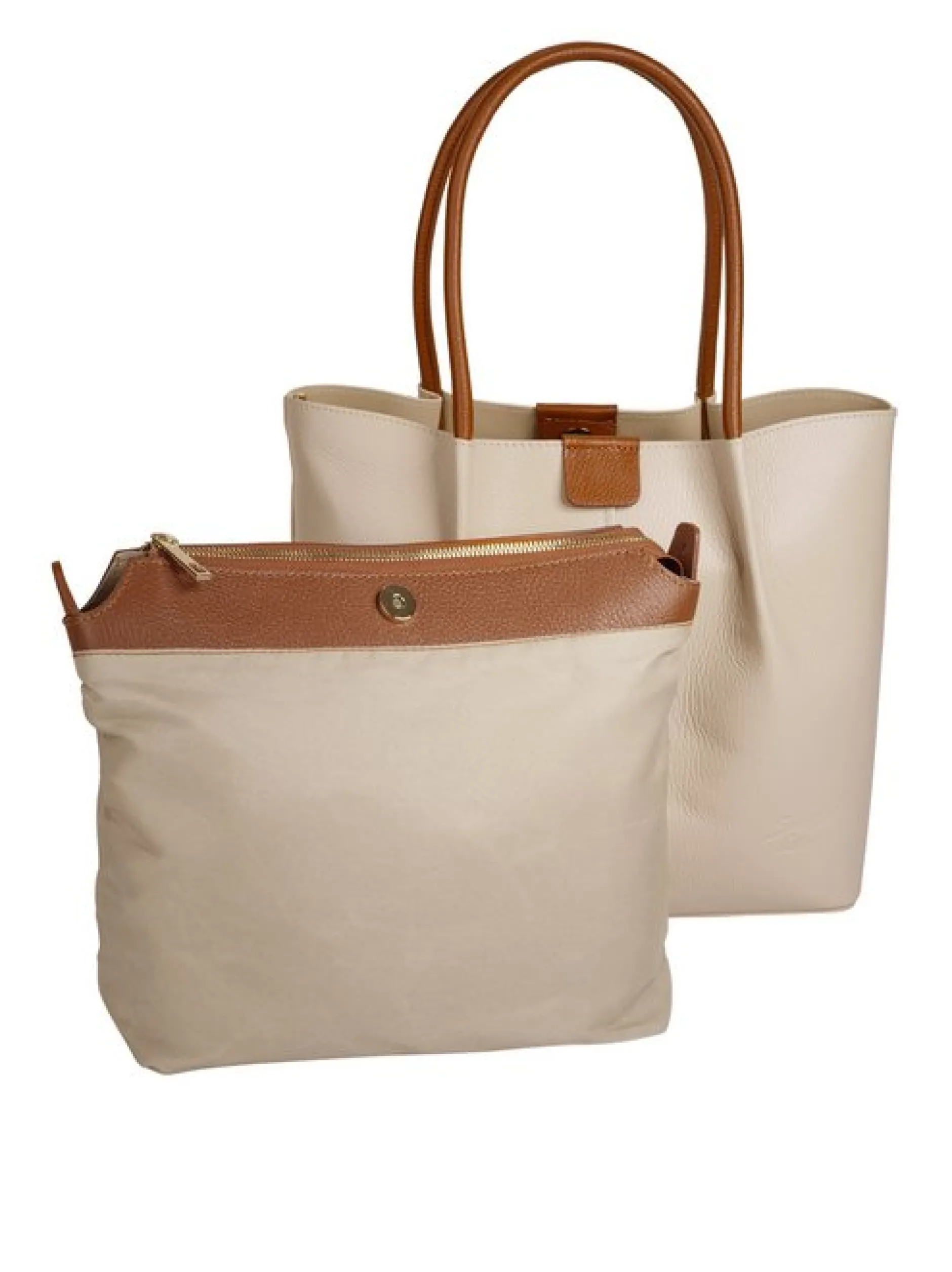 Samantha Look Damen Handtasche in beige