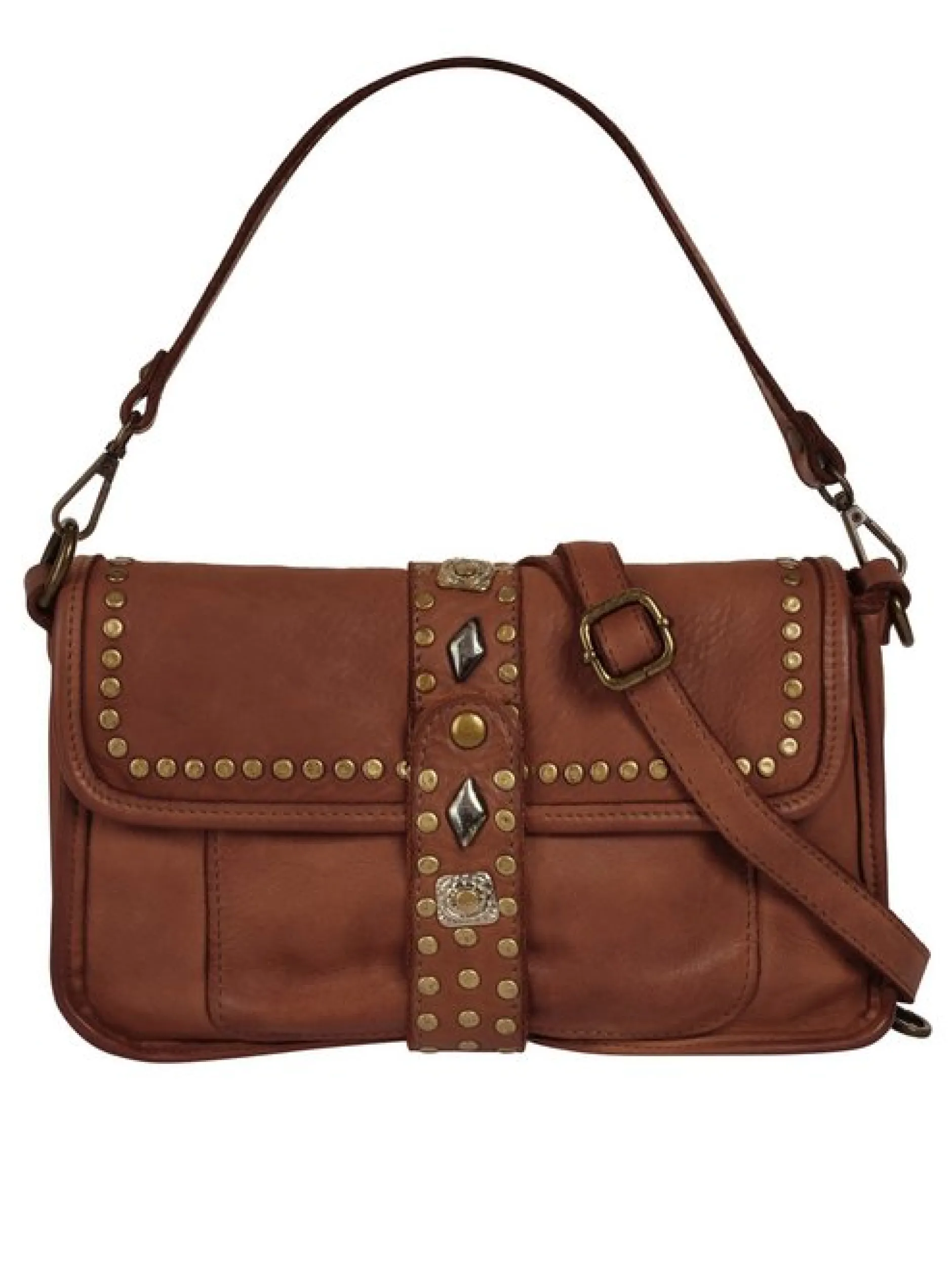 Samantha Look Damen Handtasche in cognac