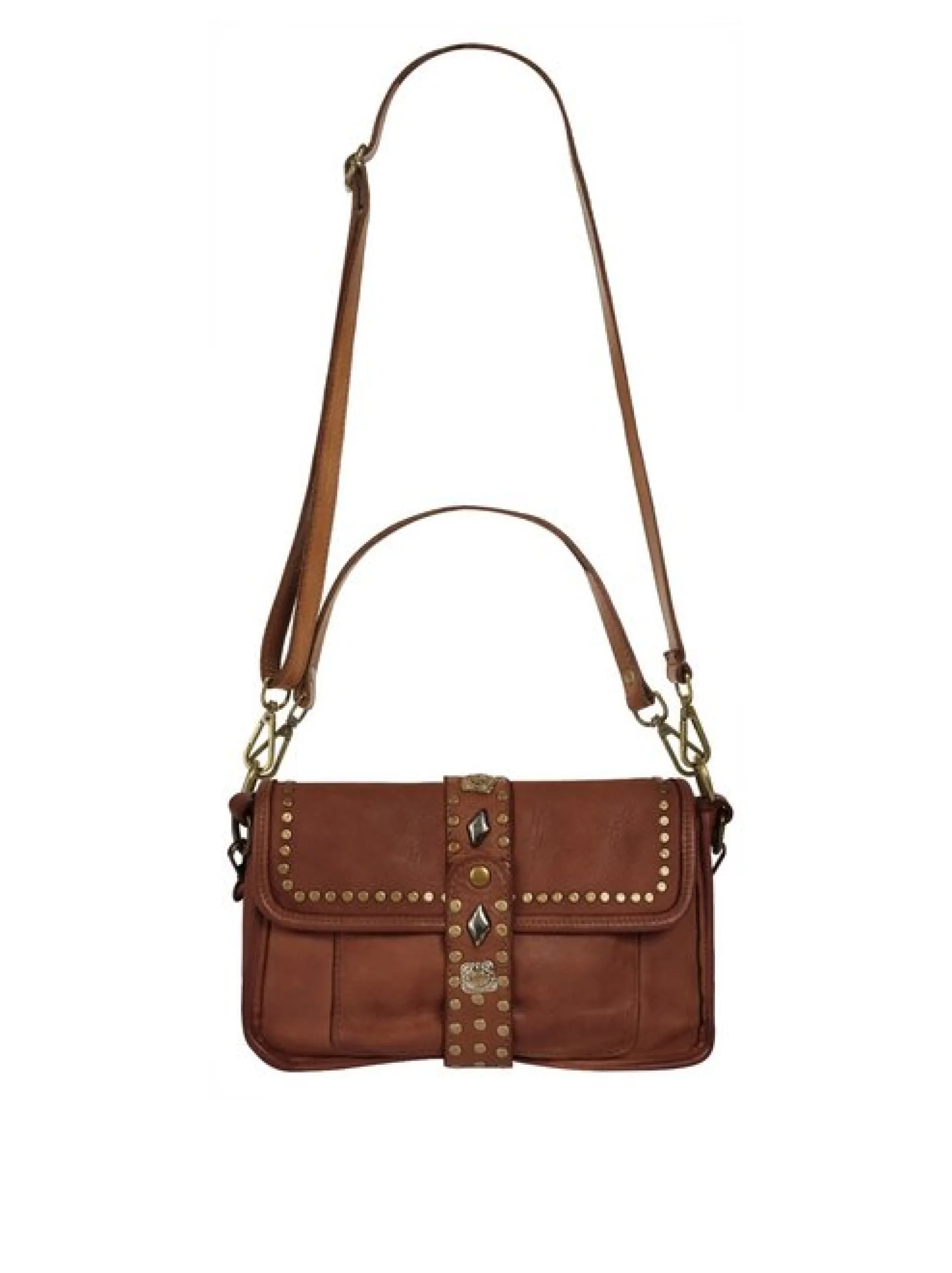 Samantha Look Damen Handtasche in cognac