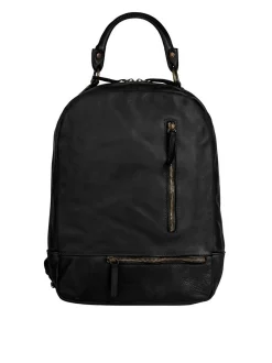 Samantha Look Damen Rucksack in schwarz