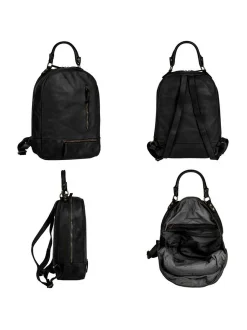 Samantha Look Damen Rucksack in schwarz