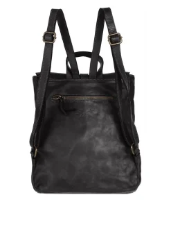 Samantha Look Damen Rucksack in schwarz