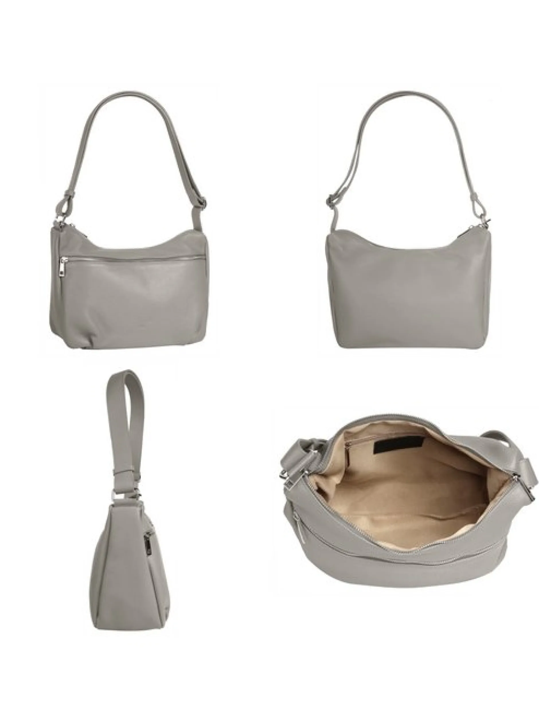 Samantha Look Damen Shopper in grau