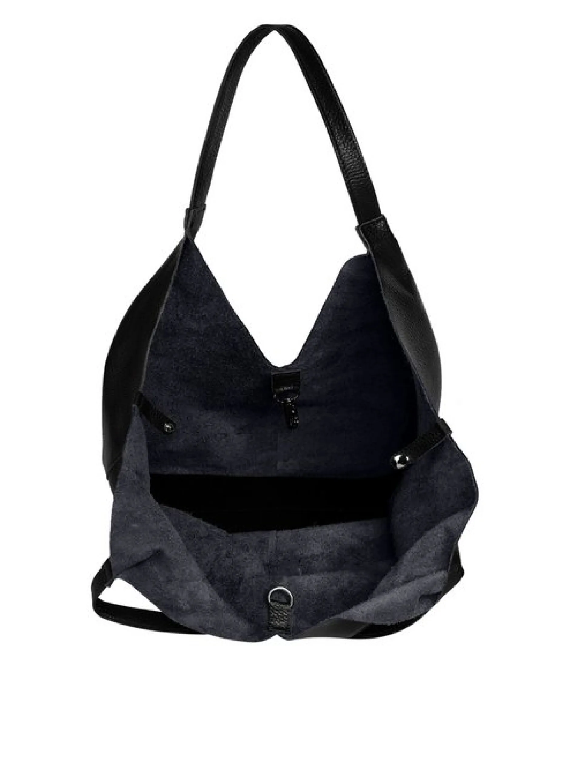 Samantha Look Damen Shopper in schwarz