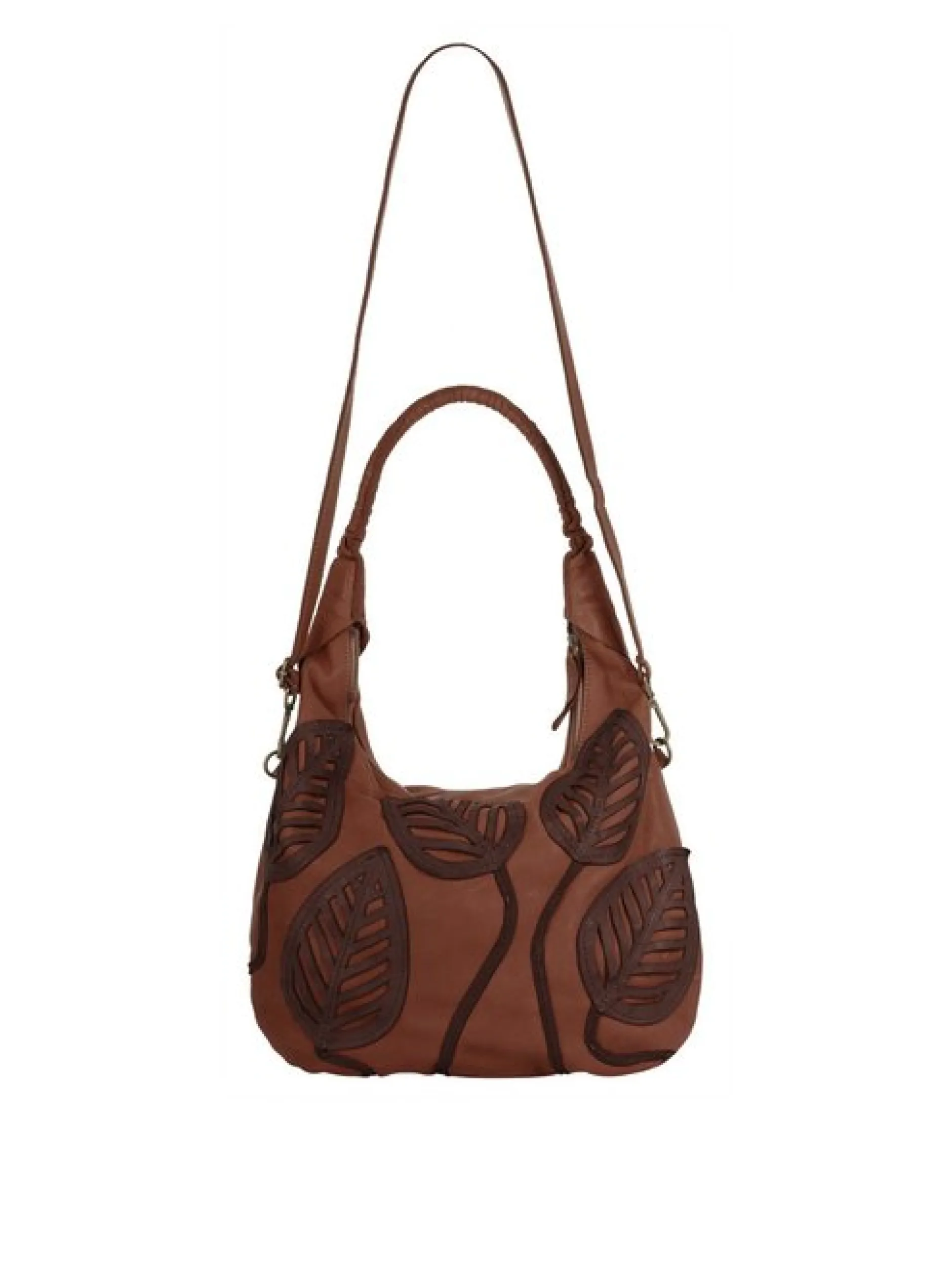 Samantha Look Damen Shopper in cognac