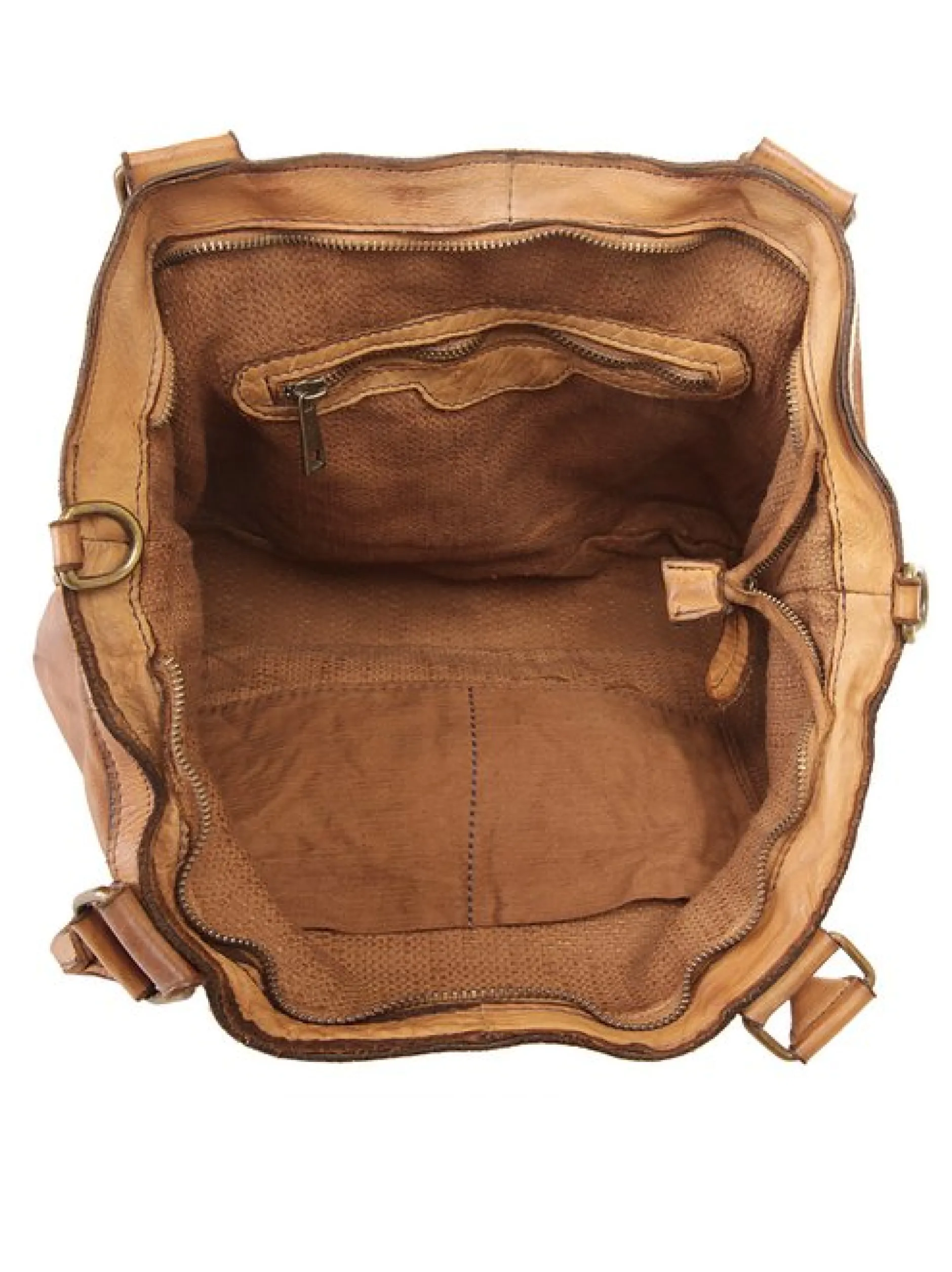 Samantha Look Damen Shopper in cognac