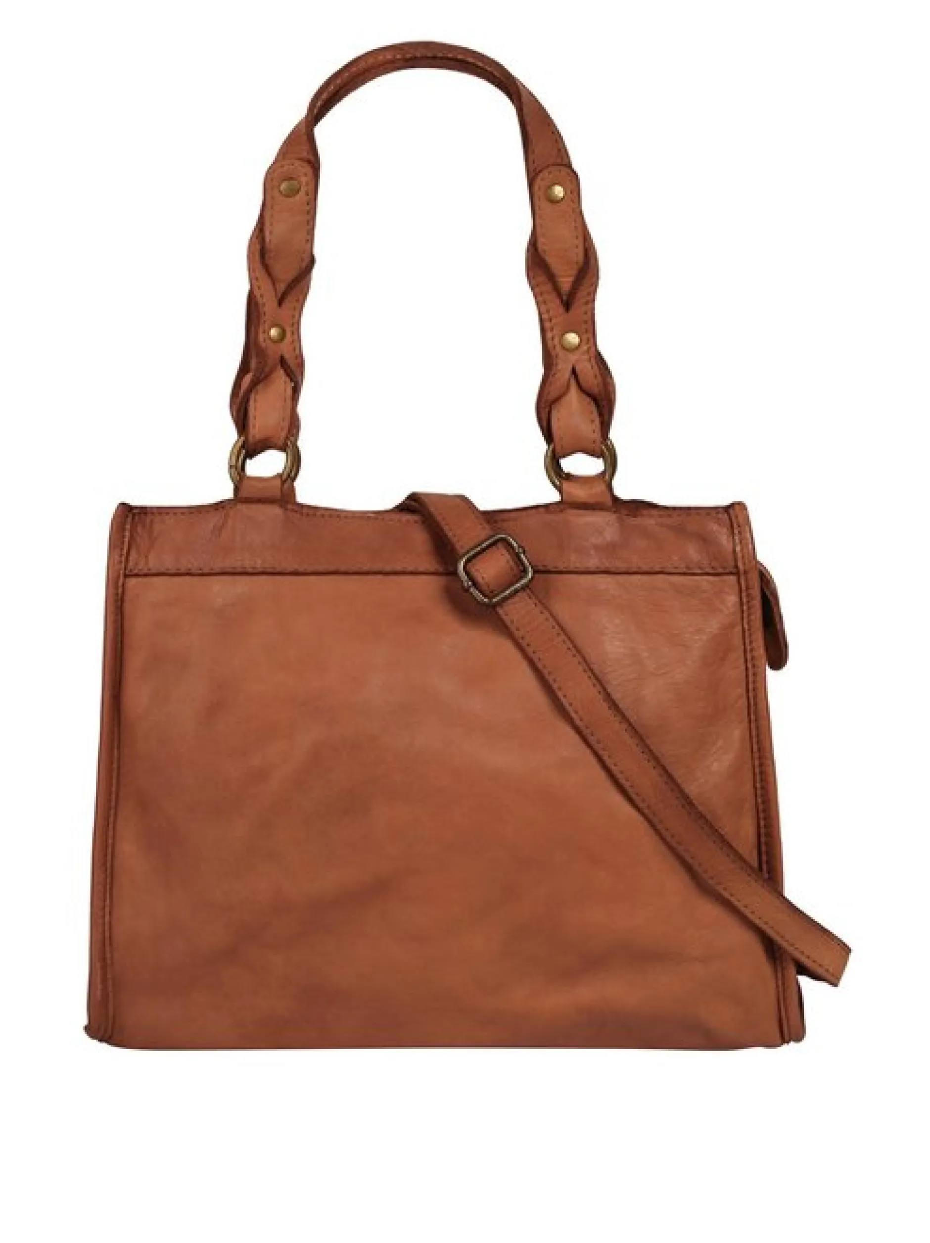 Samantha Look Damen Shopper in cognac