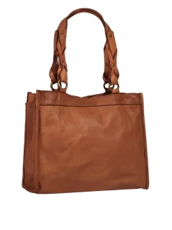 Samantha Look Damen Shopper in cognac