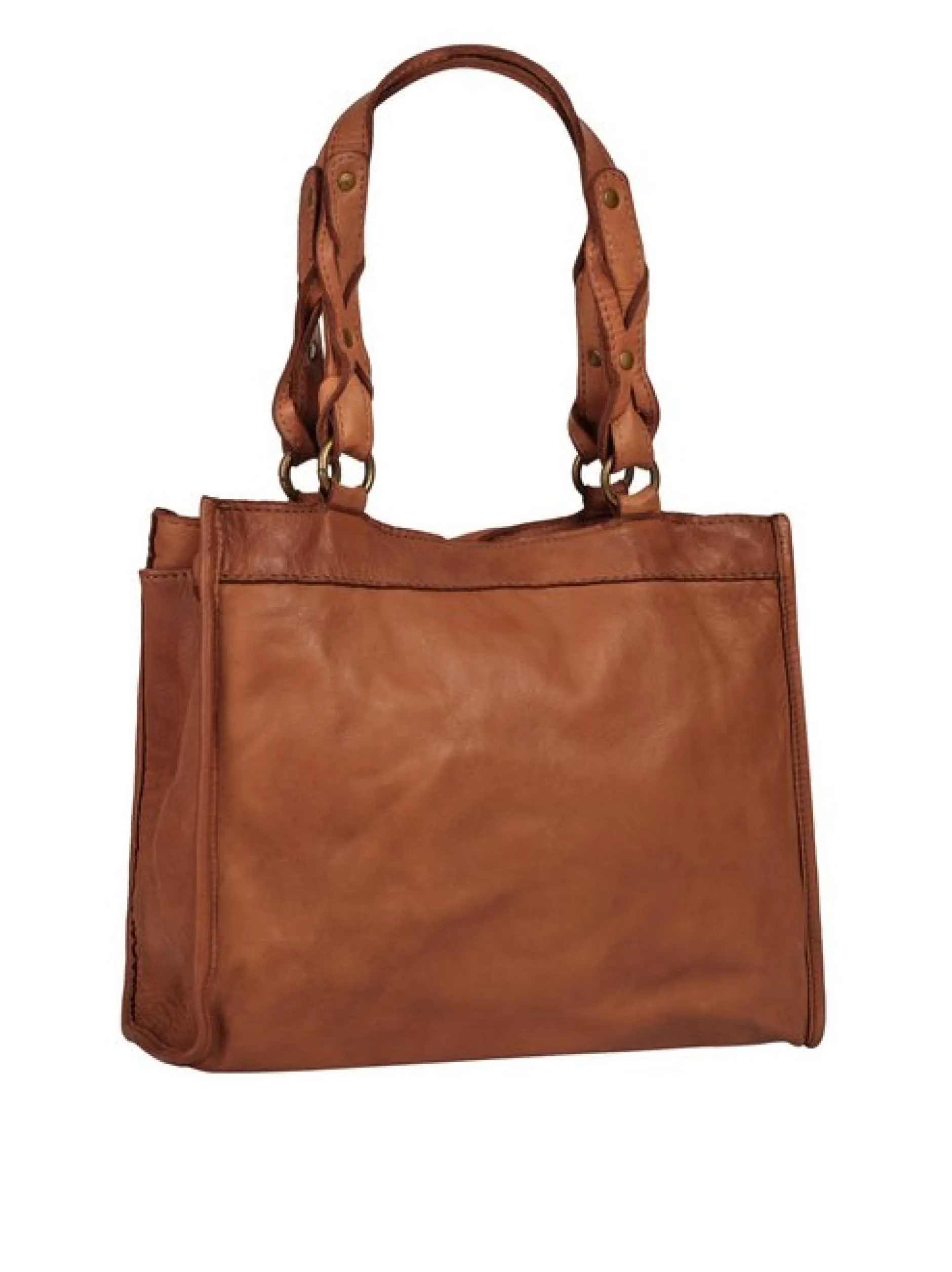 Samantha Look Damen Shopper in cognac