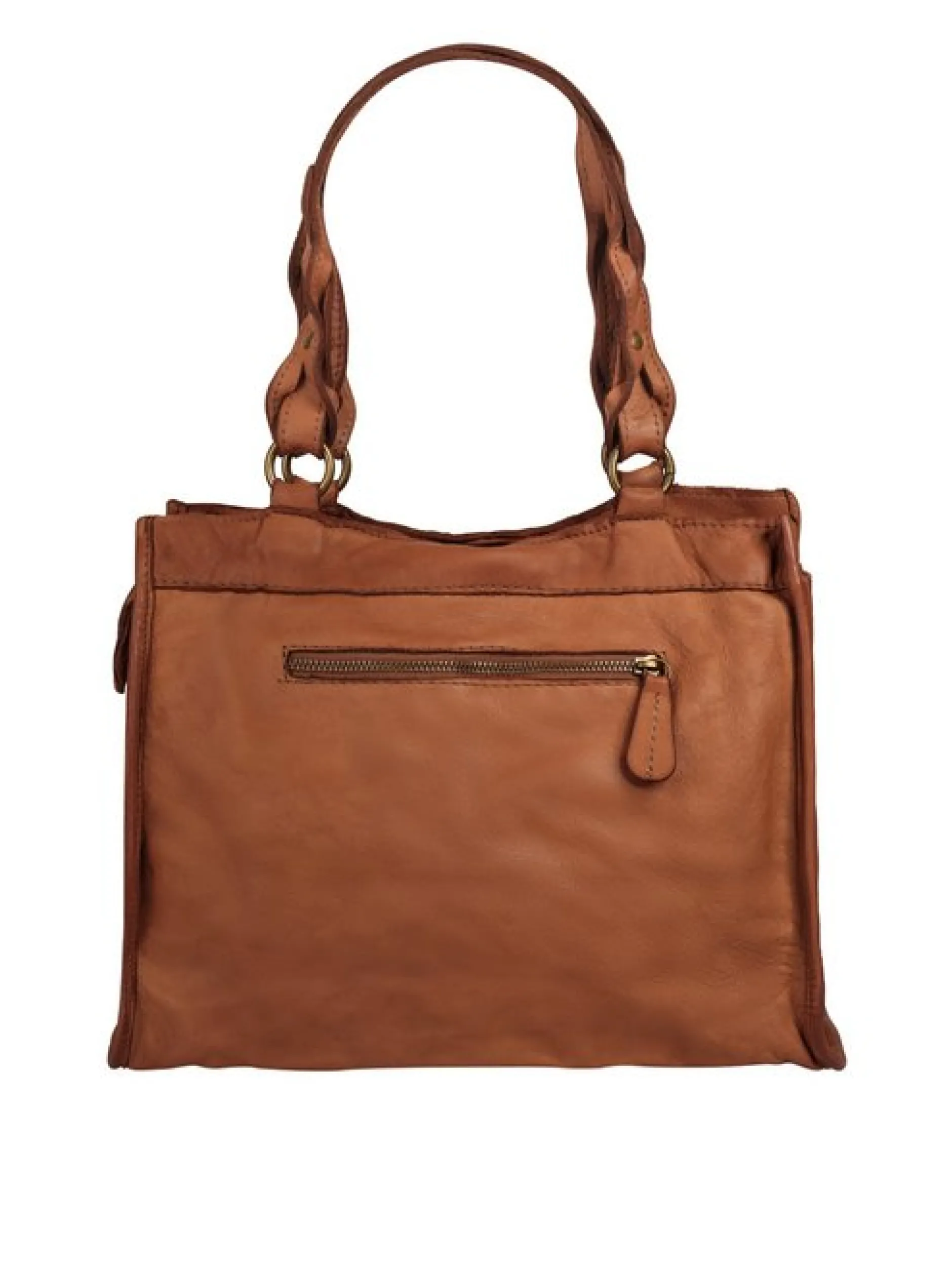 Samantha Look Damen Shopper in cognac