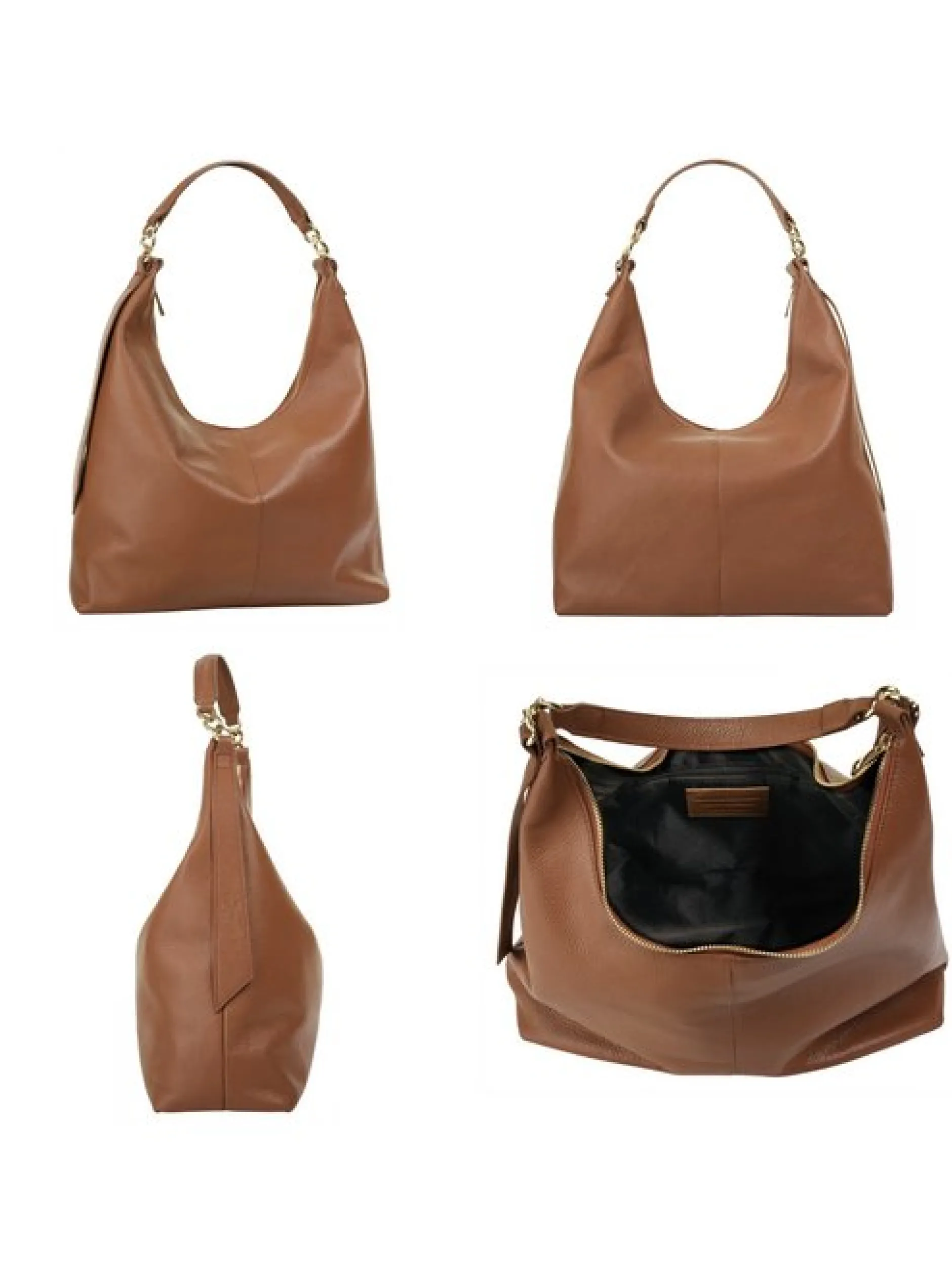 Samantha Look Damen Shopper in cognac