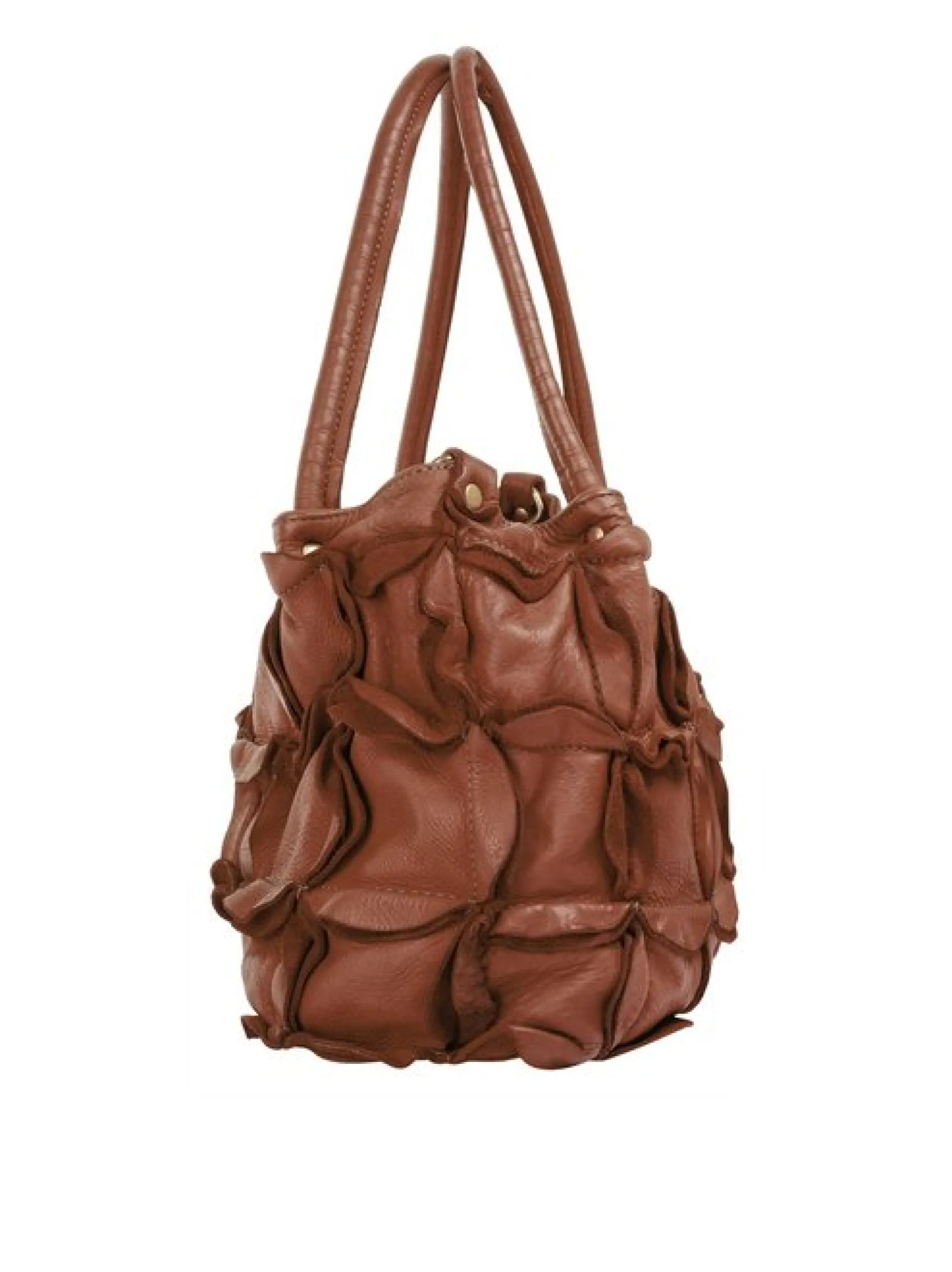 Samantha Look Damen Shopper in cognac