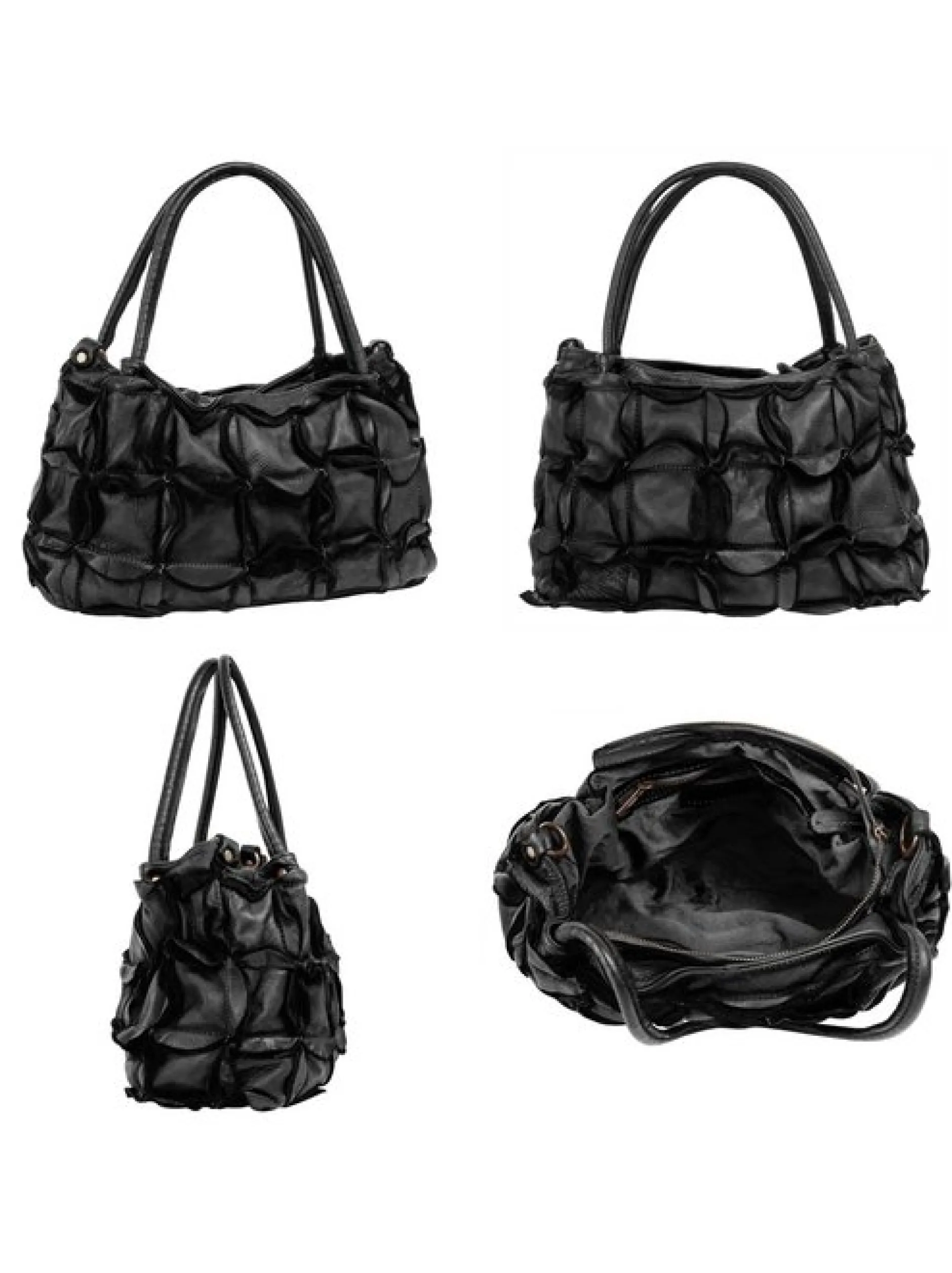 Samantha Look Damen Shopper in schwarz
