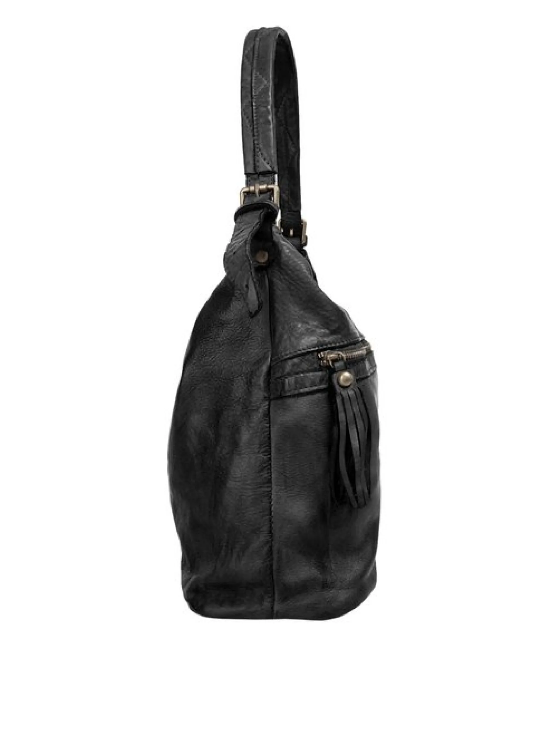 Samantha Look Damen Shopper in schwarz