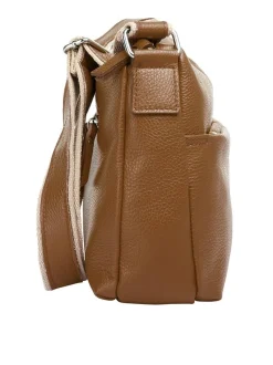 Samantha Look Damen Umhängetasche in cognac